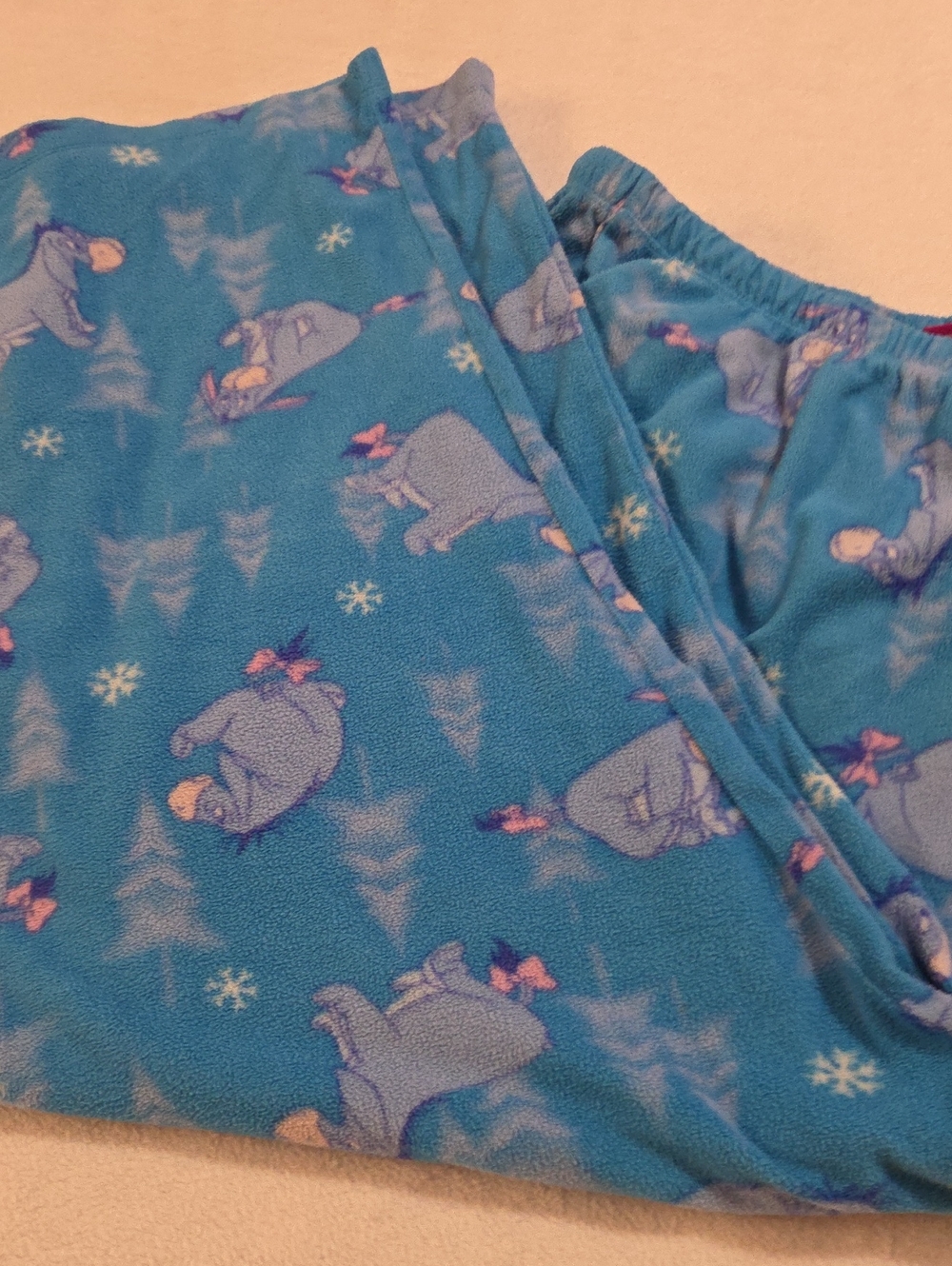 THE WONDERFUL WORLD OF DISNEY WINNIE THE POOH EEYORE PAJAMA PANTS - Picture 2 of 6